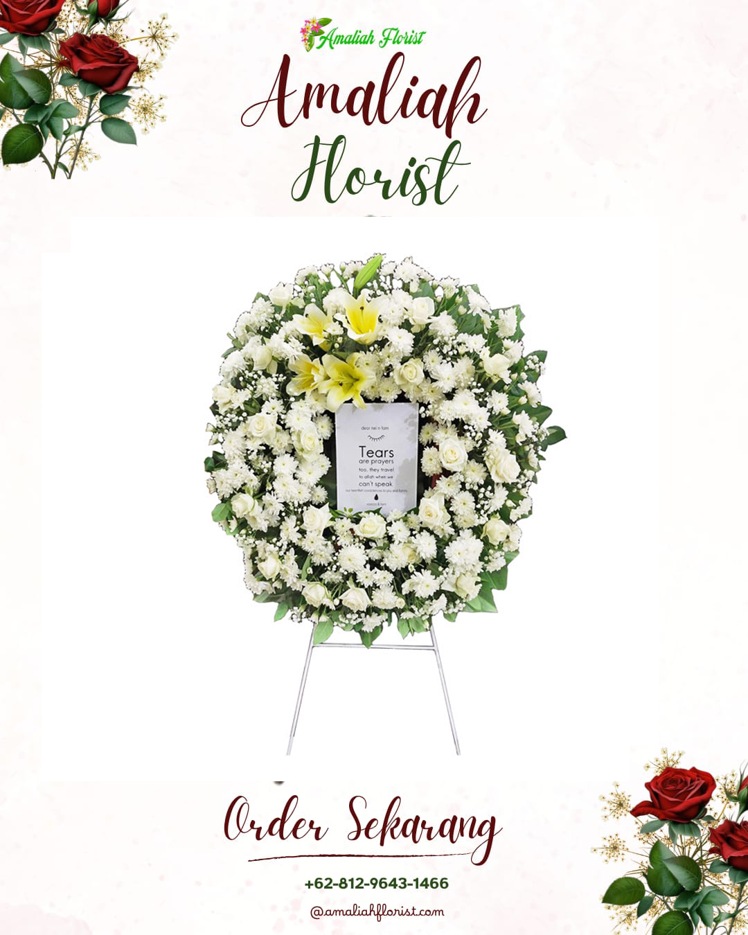 Krans Bunga Duka Bukit Kecil